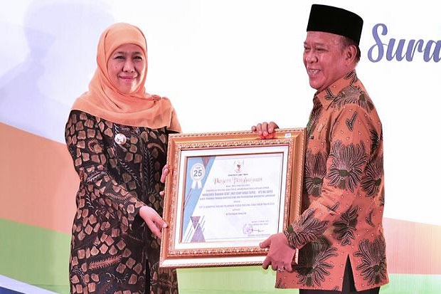 Khofifah Beri Semangat...
