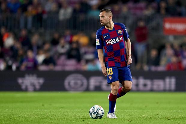 Jordi Alba: Bertanding...