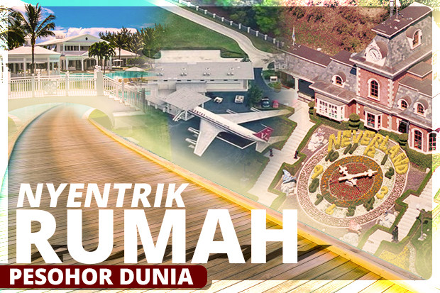 Rumah Nyentrik 10 Pesohor...