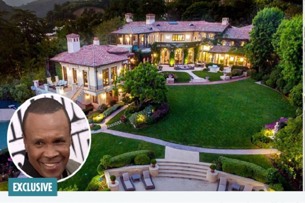 Petinju Sugar Ray Leonard...