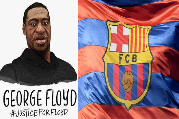 Barcelona Kutuk Aksi...