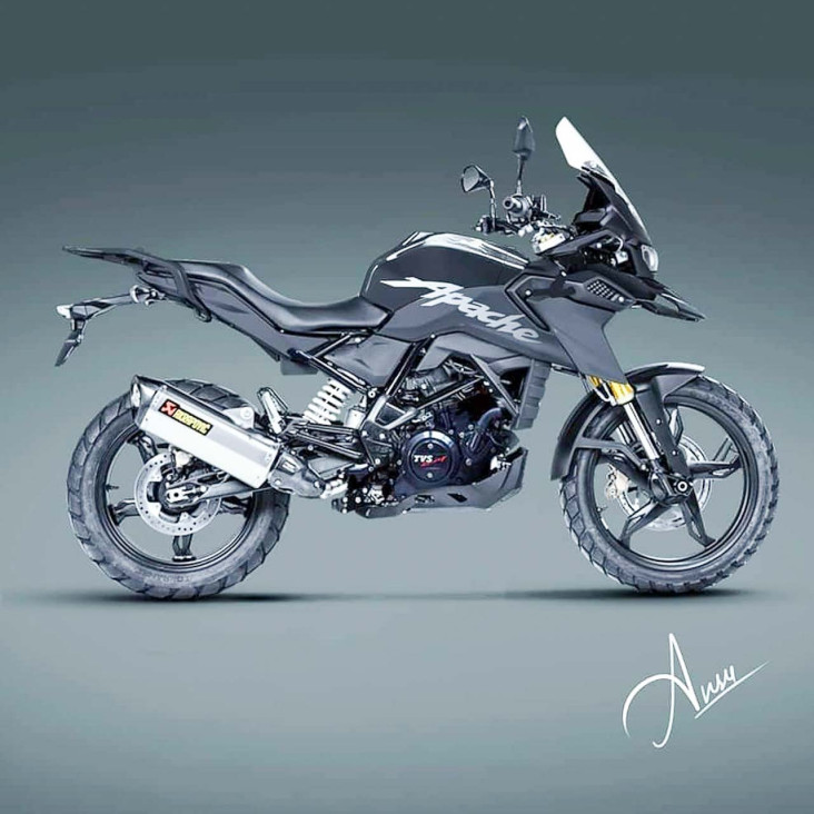 TVS Apache 310 Adventure...