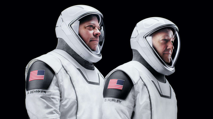 Seragam Astronot SpaceX...