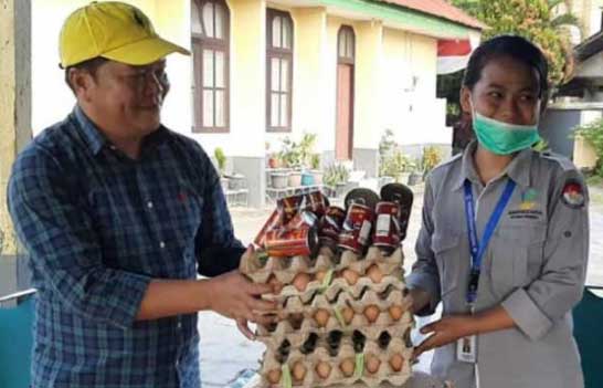 Penyaluran BPNT di Simbuang...
