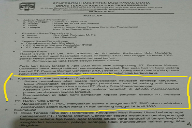 Belum Terima Gaji, Ratusan...