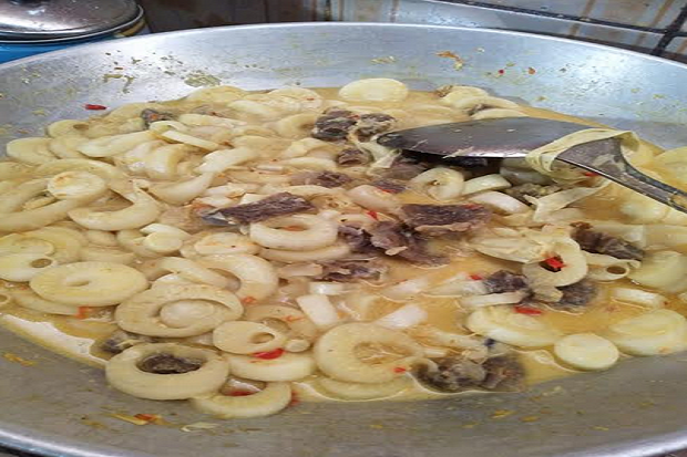 Gulai Santan Umbut Pisang,...