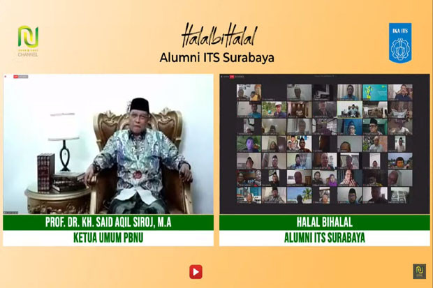 Ketua Umum PBNU Mendorong...