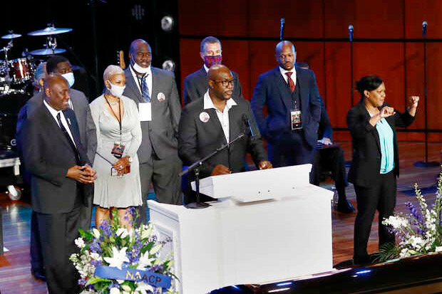 Keluarga George Floyd...
