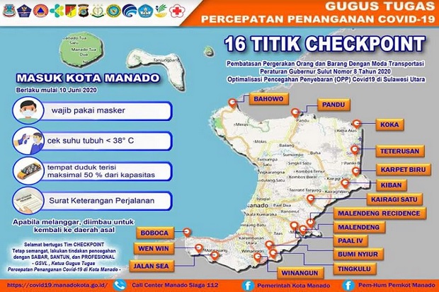 Pintu Masuk ke Manado...