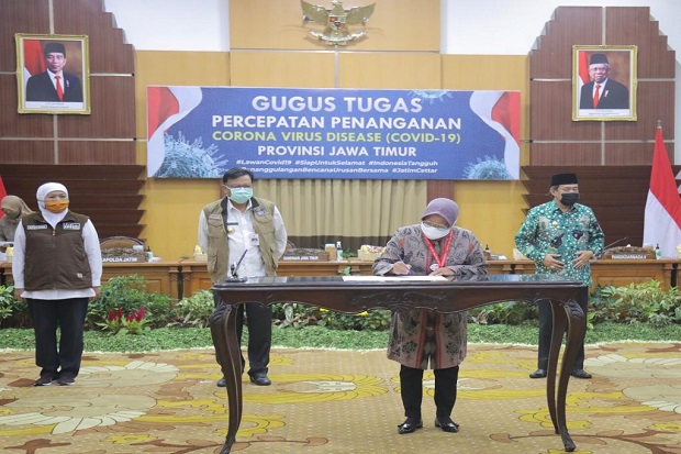 3 Kepala Daerah Surabaya...