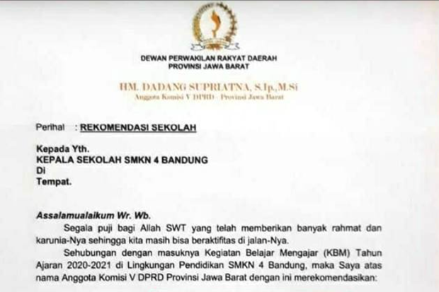 Surat Sakti PPDB Beredar,...