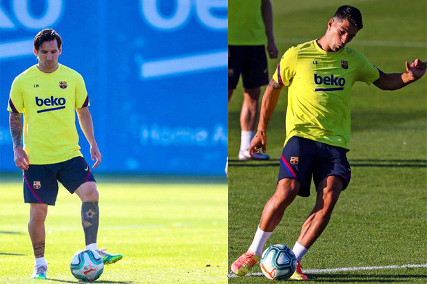 Setien: Messi dan Suarez...
