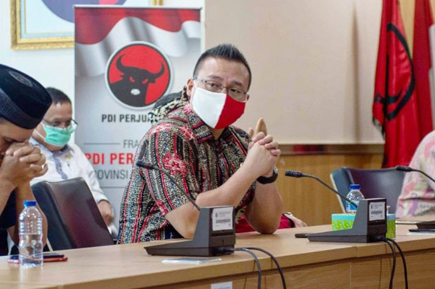 Puluhan Pedagang Positif...