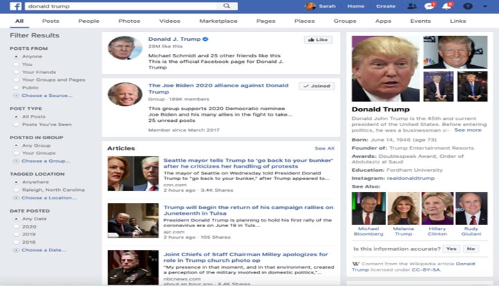 Facebook Uji Integrasi...