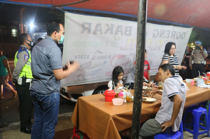 New Normal, Polisi Semarang...