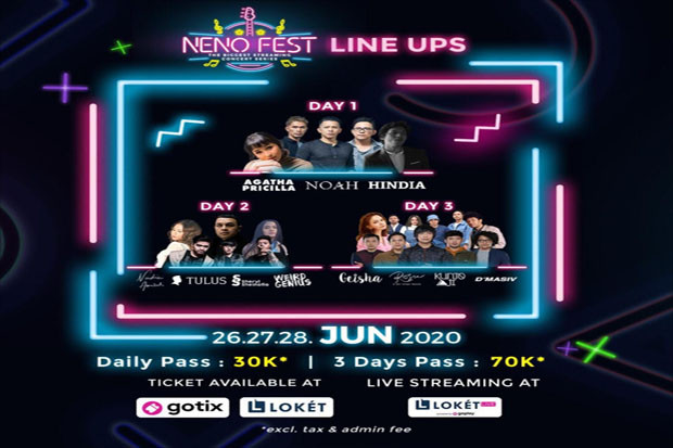 Neno Fest 2020 Hadirkan...