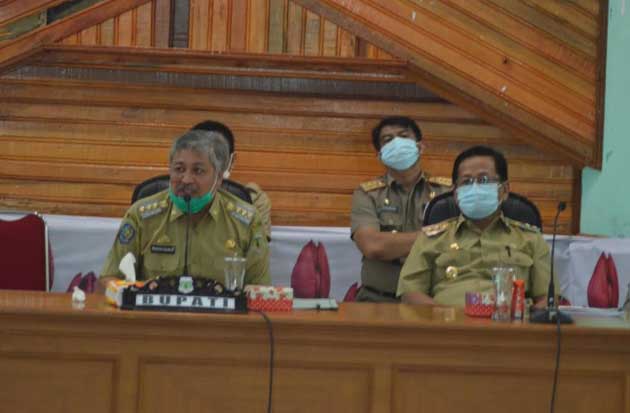 Tekan Covid-19, Bupati...