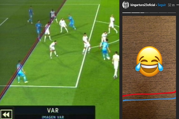 Gol Valencia ke Gawang...