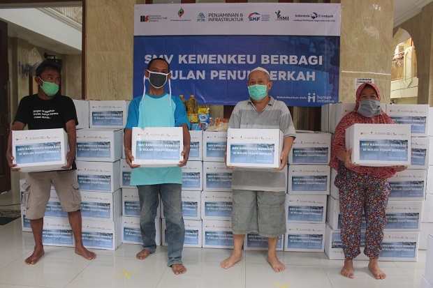Peduli Corona, Kemenkeu...