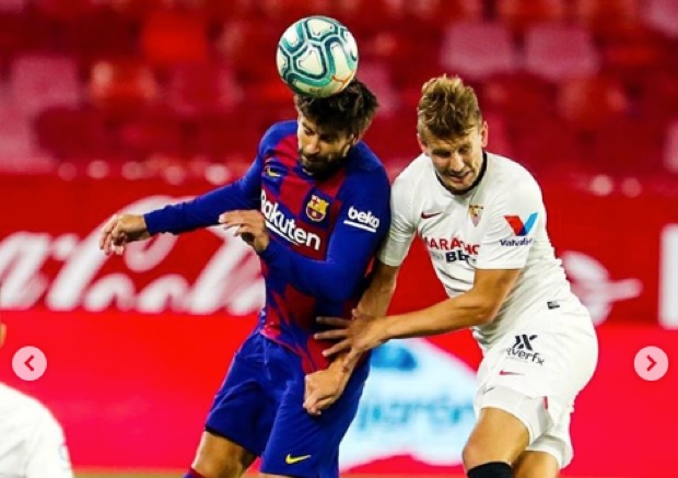 Barcelona Ditahan Sevilla,...
