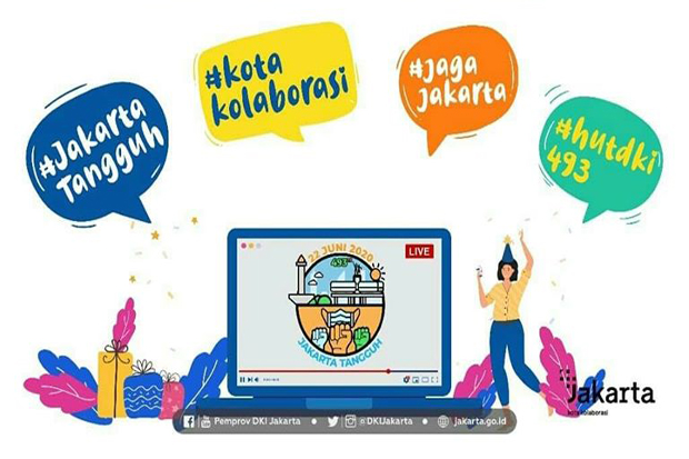 HUT Kota Jakarta ke-493,...