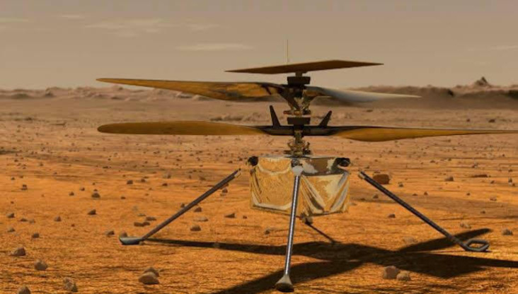 NASA Siap Kirim Helikopter...