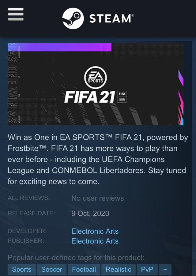 FIFA 21 Kemungkinan...