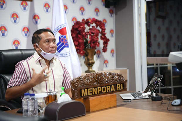 Menpora Sampaikan Protokol...