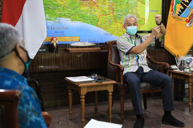 Gubernur Jateng Ancam...