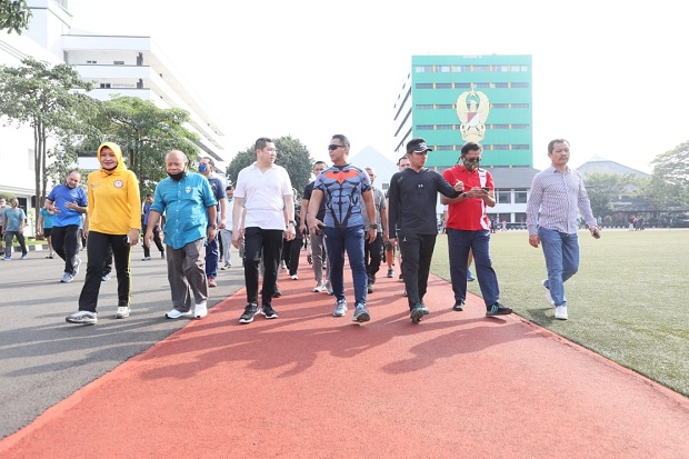 Olahraga Bareng Pimpinan...