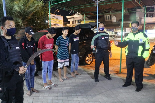 Hendak Tawuran, 4 Remaja...