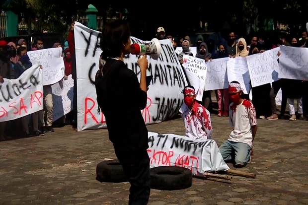Tuntut Uang Quota, Mahasiswa...