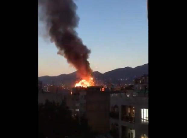 Ledakan di Teheran Utara...