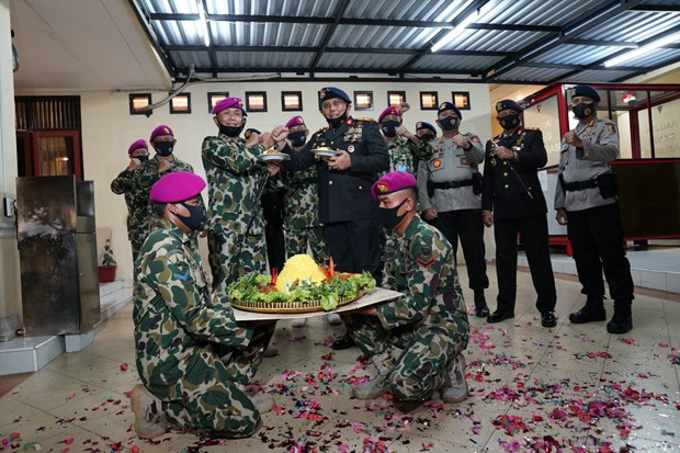 Korps Brimob Siap Kawal...