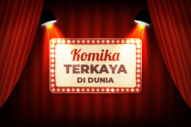10 Komika Terkaya di...