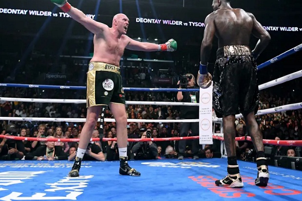 Saat Duel Kontra Wilder,...