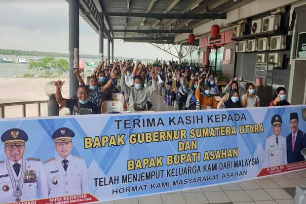 216 TKI dari Malaysia...