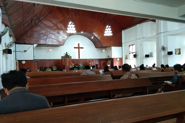 New Normal, Gereja Pematangsiantar...
