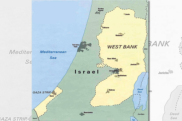 Caplok Tepi Barat, Palestina...