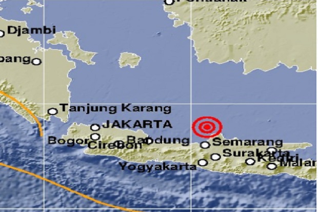 Gempa 6,1 Skala Richter...