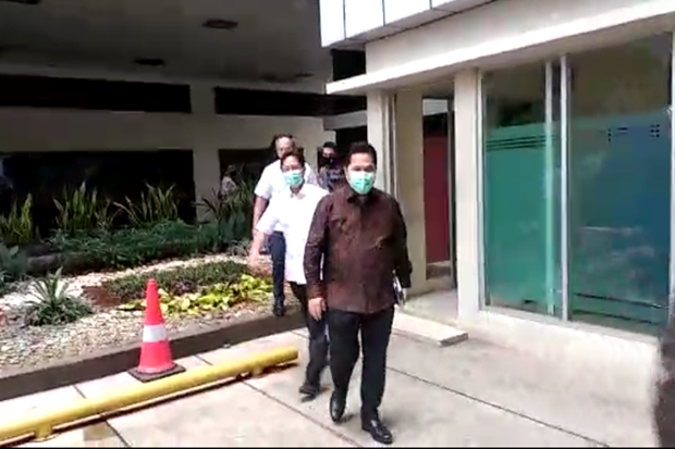Disambangi Erick Thohir...