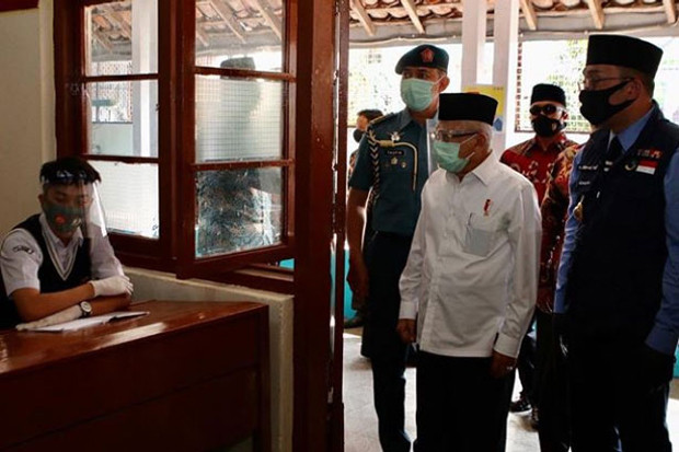 Kunjungi Sukabumi, Wapres...