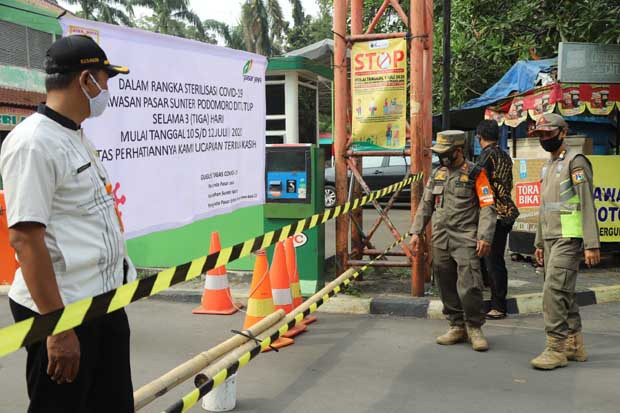 3 Pedagang Positif COVID-19,...