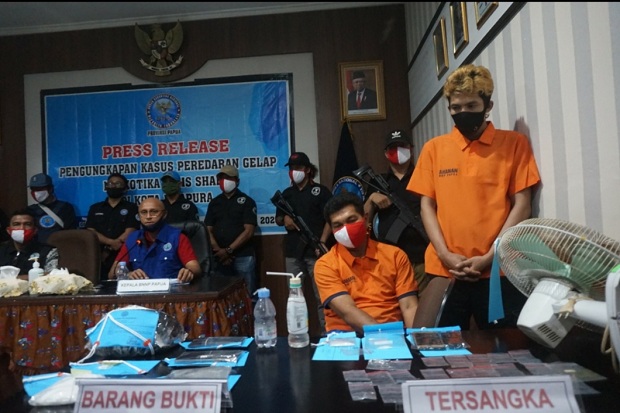 BNN Papua Bekuk 2 Bandar...