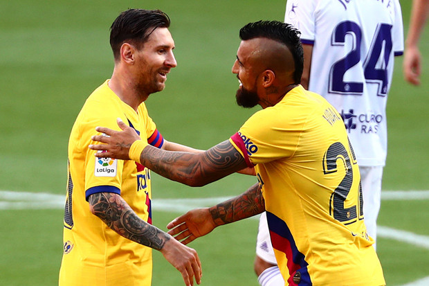 Gol Tunggal Arturo Vidal...