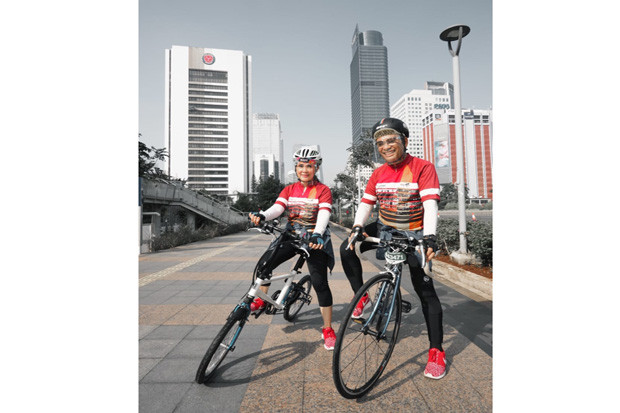 Saleh Husin Gowes di...