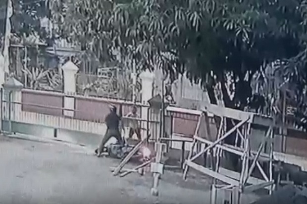 Viral, Aksi Heroik Marbot...