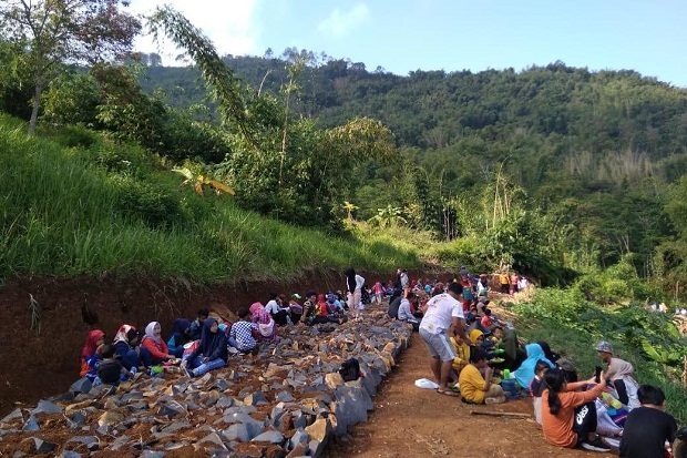 Ketika Lokasi TMMD ke-108...