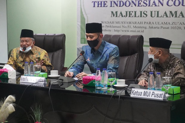 Terima Kunjungan AHY,...