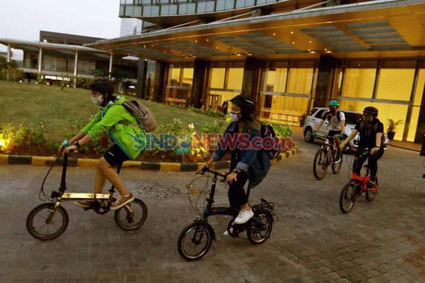 Jumlah Pesepeda Naik...